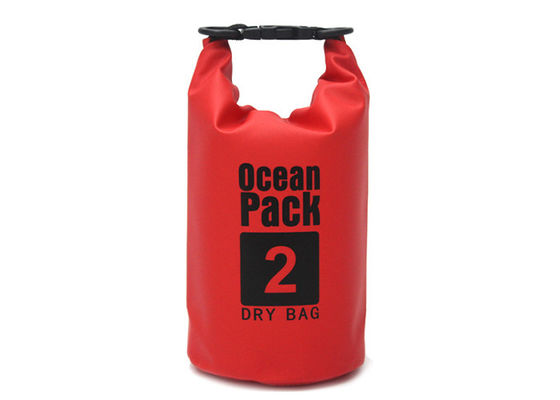 600D PVC Waterproof Ocean Pack Dry Bag OEM บริการโลโก้ที่กำหนดเอง