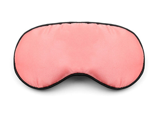 Lightproof เย็บปักถักร้อยไหมซาตินนอนหน้ากากเดินทางตาหน้ากากออกแบบเอง